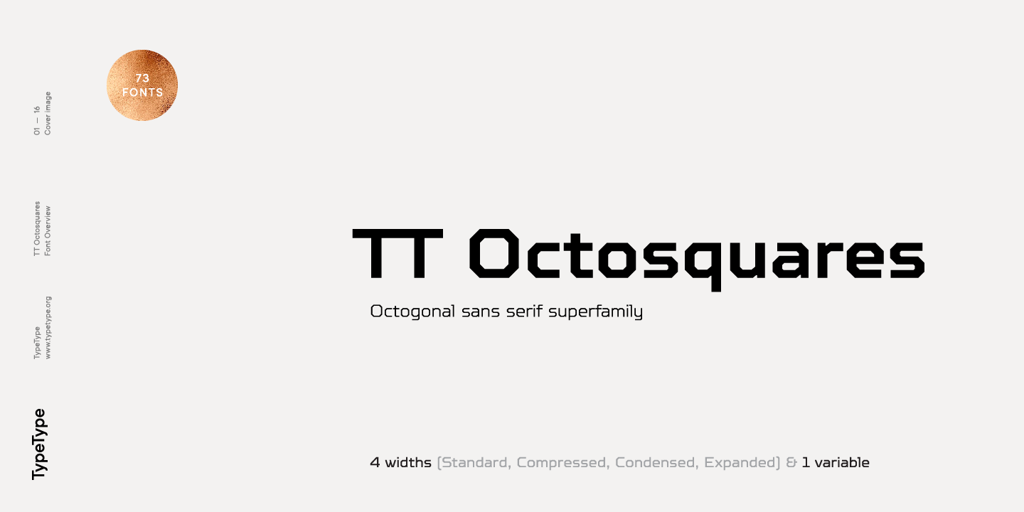 Font TT Octosquares Condensed